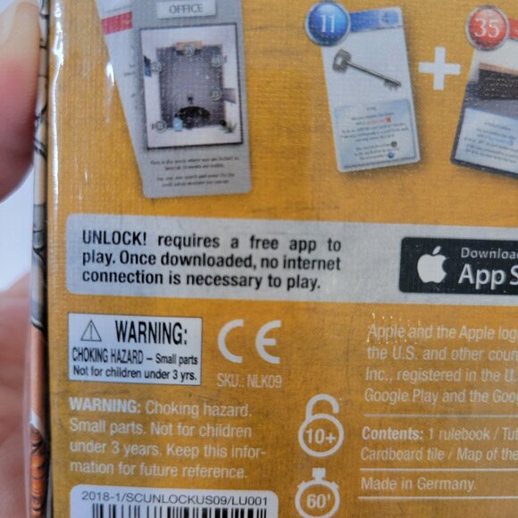 Unlock! Secret Adventures The Adventures of Oz Escape Room Card Game NEW Sealed - Picture 4 of 6